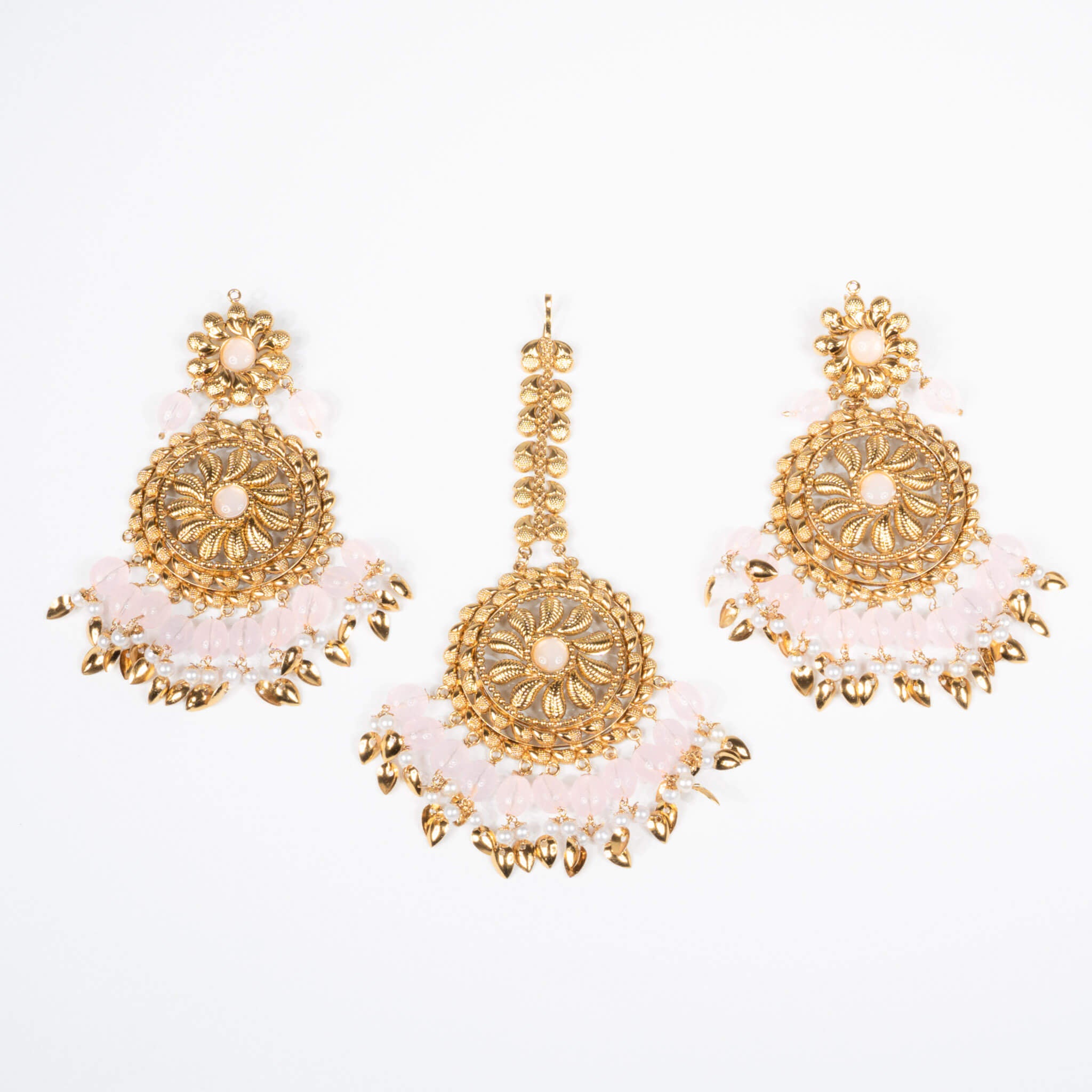 Simran Earrings and Tikka Set