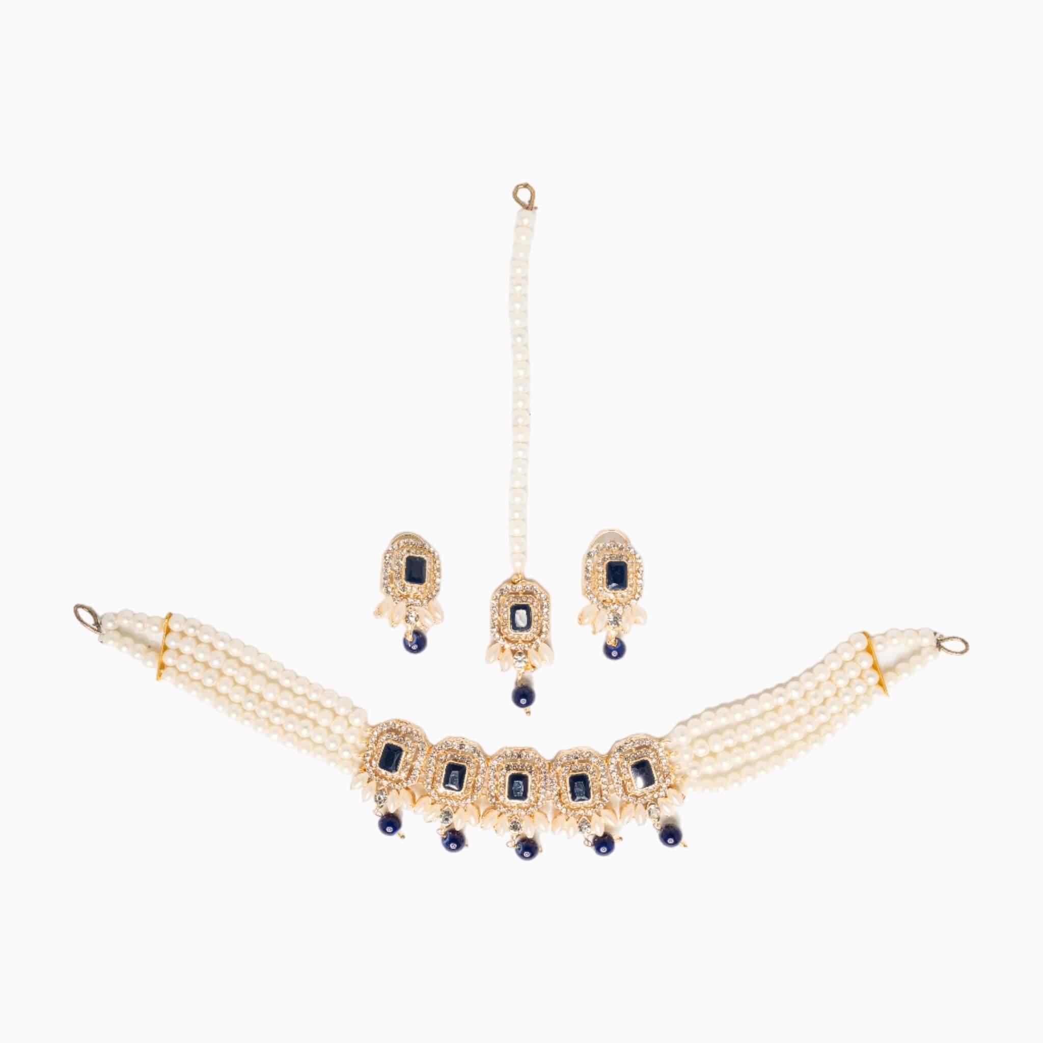 Suhana Mini Choker Set - MAHARANI