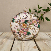 Ivory Blossom Clutch
