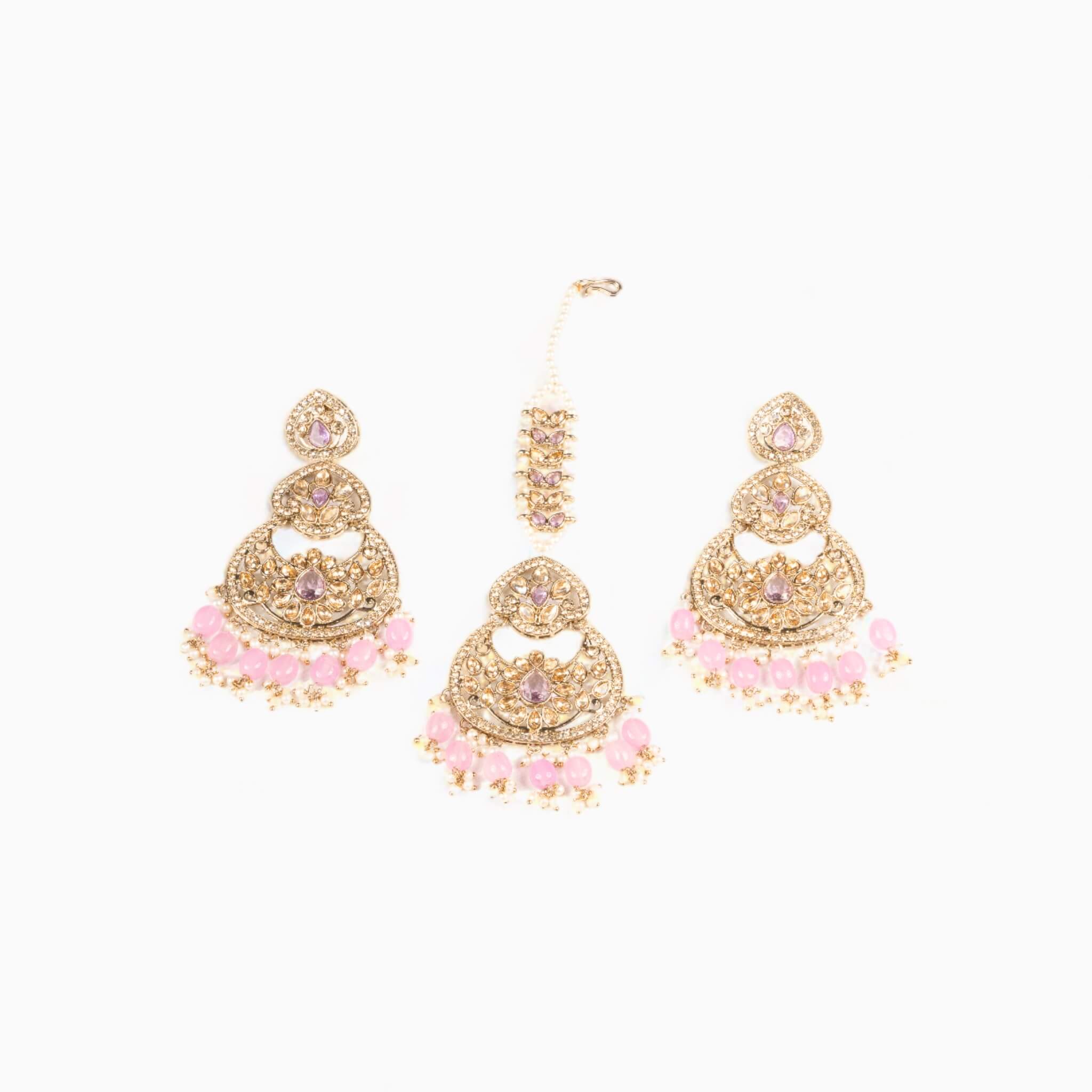 Riya Earrings and Tikka Set
