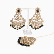 Anaya Earrings and Tikka Set