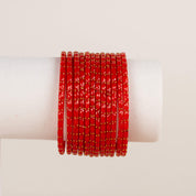 Raindrop Bangles - Reds &amp; Pinks