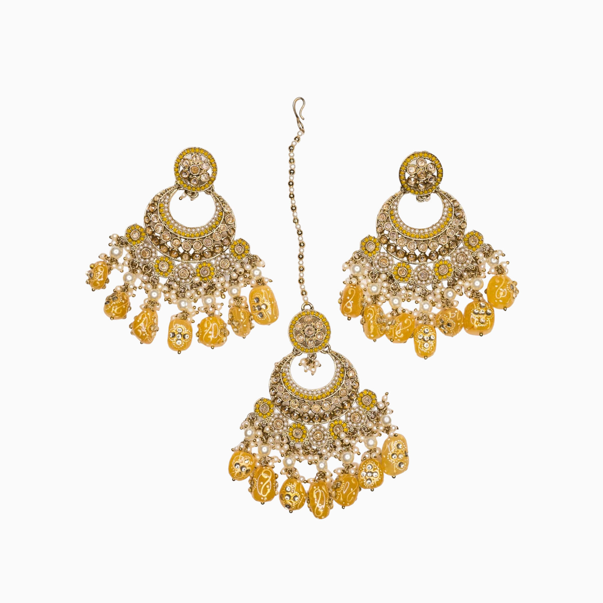 Shop KANKAS JAIPUR Women Gold Push Back Silver Earrings for Women Online  39594148